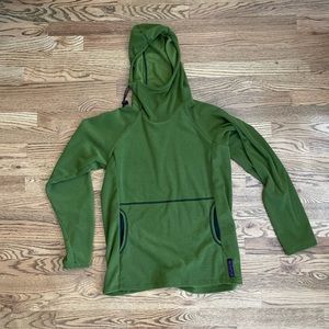 Women’s melanzana micro grid hoodie - green